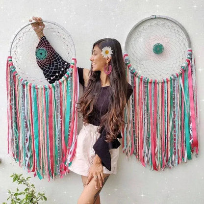 18 Inch Coral Reef Authentic Web dreamcatcher - Dare To Dream