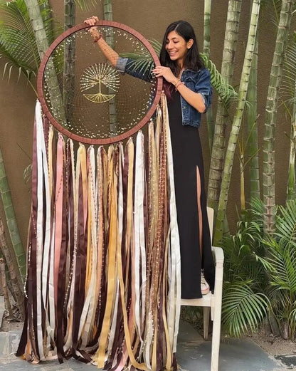 30 Inch Huge Tree of Life Boho Dreamcatcher - Dare To Dream