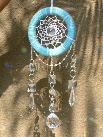 4" Light Blue Suncatcher - Dare To Dream