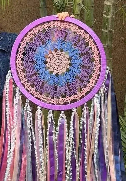 Mandala Crochet Dreamcatcher - Dare To Dream